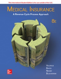 Enlarge image Cover: ISE Medical Insurance: A Revenue Cycle Process Approach - McGraw-Hill Education