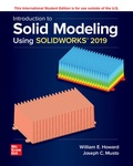 Cover: ISE Introduction to Solid Modeling Using SOLIDWORKS 2019 - McGraw-Hill Education