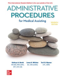 Enlarge image Cover: ISE Medical Assisting: Administrative Procedures - McGraw-Hill Education