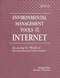 Enlarge image Cover: Environmental Management Tools on the Internet - CRC Press
