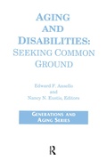 Cover: Aging and Disabilities - Routledge