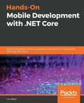 Cover: Hands-On Mobile Development with .NET Core - Packt Publishing