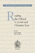 Cover: Reading the Political in Jewish and Christian Texts - Peeters Publishers