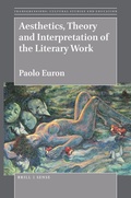 Cover: Aesthetics, Theory and Interpretation of the Literary Work - Brill