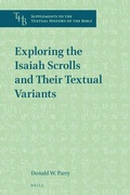 Cover: Exploring the Isaiah Scrolls and Their Textual Variants - Brill