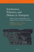 Cover: Intolerance, Polemics, and Debate in Antiquity - Brill