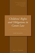 Cover: Children's Rights and Obligations in Canon Law - Martinus Nijhoff