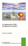 Cover: Le fondement de l'effet des jugements etrangers - Martinus Nijhoff