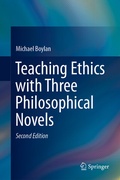 Cover: Teaching Ethics with Three Philosophical Novels - Springer