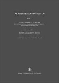 Abbildung von: Arabische Handschriften - Franz Steiner Verlag