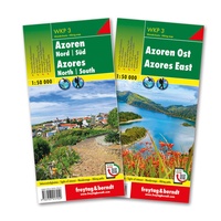 Abbildung von: Azoren, Wanderkarten-Set 1:50.000, WKP 3 - Freytag-Berndt und ARTARIA
