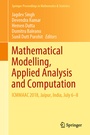 Cover: Mathematical Modelling, Applied Analysis and Computation - Springer