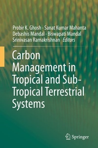 Enlarge image Cover: Carbon Management in Tropical and Sub-Tropical Terrestrial Systems - Springer