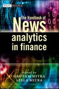 Enlarge image Cover: The Handbook of News Analytics in Finance - Wiley