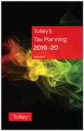 Cover: Tolley's Tax Planning 2019-20 - Tolley