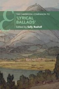 Enlarge image Cover: The Cambridge Companion to 'Lyrical Ballads' - Cambridge University Press