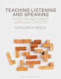 Cover: Teaching Listening and Speaking in Second and Foreign Language Contexts - Bloomsbury Academic
