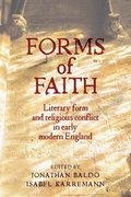 Cover: Forms of Faith - Manchester University Press