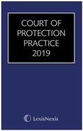 Cover: Court of Protection Practice 2019 - Jordan Publishing