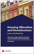 Cover: Housing Allocation and Homelessness - Jordan Publishing