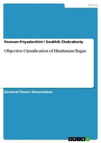 Enlarge image Cover: Objective Classification of Hindustani Ragas - GRIN Verlag