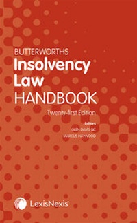 Abbildung von: Butterworths Insolvency Law Handbook - Butterworths Law
