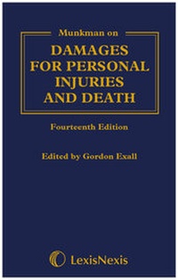 Enlarge image Cover: Munkman Damages For Personal Injuries and Death - Butterworths Law