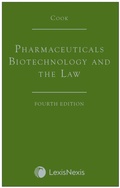 Cover: Cook: Pharmaceuticals Biotechnology and the Law - Butterworths Law