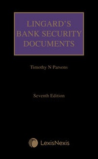 Abbildung von: Lingard's Bank Security Documents - Butterworths Law
