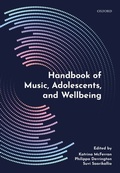 Cover: Handbook of Music, Adolescents, and Wellbeing - OUP eBook