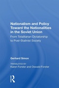 Cover: Nationalism And Policy Toward The Nationalities In The Soviet Union - Routledge