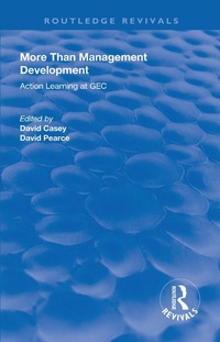 Abbildung von: More Than Management Development - Routledge