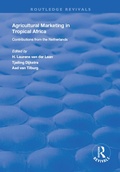 Cover: Agricultural Marketing in Tropical Africa - Routledge
