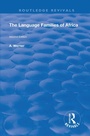 Cover: The Language Families Of Africa - Routledge