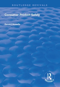 Enlarge image Cover: Consumer Product Safety - Routledge