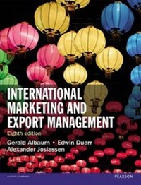 Enlarge image Cover: International Marketing and Export Management - Pearson Education Limited
