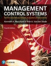 Enlarge image Cover: Management Control Systems 4th Edition - Pearson Education Limited