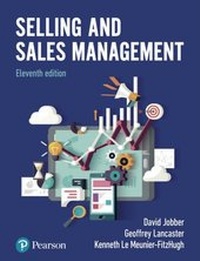 Enlarge image Cover: Selling and Sales Management - Pearson