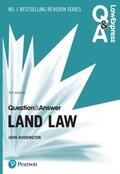 Cover: Law Express Question and Answer: Land Law PDF eBook - Pearson