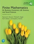 Cover: Finite Mathematics for Business, Economics, Life Sciences, and Social Sciences, Global Edition - Pearson
