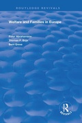 Cover: Welfare and Families in Europe - Routledge