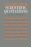 Cover: A Dictionary of Scientific Quotations - Routledge