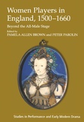 Cover: Women Players in England, 1500-1660 - Routledge