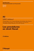 Cover: Les proc&eacute;dures en droit fiscal - St&auml;mpfli Verlag