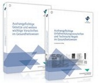 Abbildung von: Das Aushangpflichten-Paket für das Gesundheitswesen - Aushangpflichtige Gesetze + Unfallverhütungsvorschriften - Forum Verlag Herkert