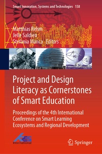 Enlarge image Cover: Project and Design Literacy as Cornerstones of Smart Education - Springer