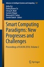 Cover: Smart Computing Paradigms: New Progresses and Challenges - Springer