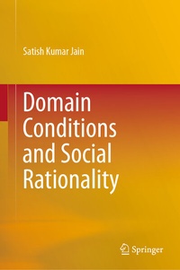 Abbildung von: Domain Conditions and Social Rationality - Springer