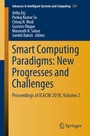 Cover: Smart Computing Paradigms: New Progresses and Challenges - Springer