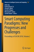 Cover: Smart Computing Paradigms: New Progresses and Challenges - Springer